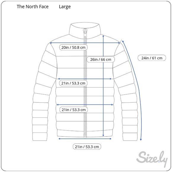 The North Face Light Blue Nylon Long Sleeve Full Zip Jacket Coat Women's L - Picture 12 of 12